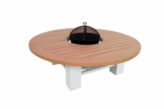 Heavy Round Firepit Table