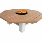 Heavy Octagon Firepit Table