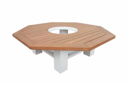 Heavy Octagon Firepit Table