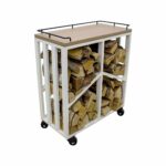 Wood Rack Trolley