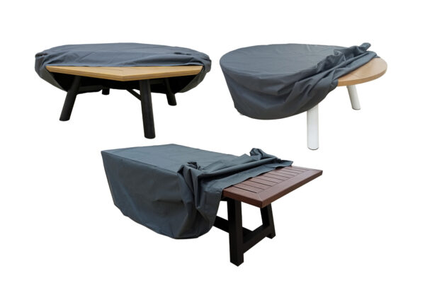 Light Firepit Table covers