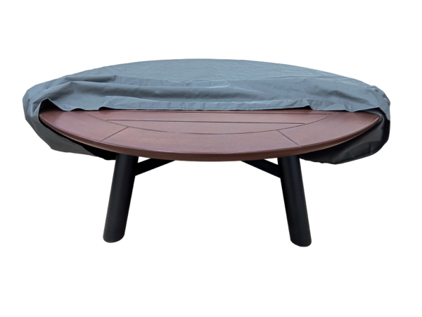 Light Round Firepit Table cover