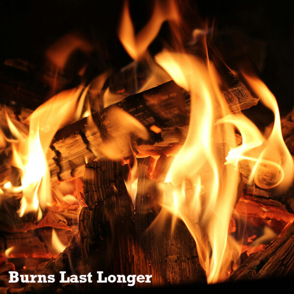 burning Wood chunks