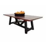 Small Rectangle Fire Pit Table DMB1