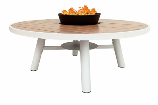 Small Round Fire Pit Frame Table W 1
