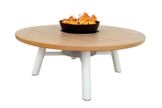 Small Round Fire Pit Table W1