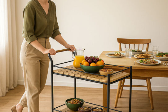 Serving and Wood Rack Trolleys